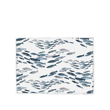 Load image into Gallery viewer, Fishes Printed Drying Mat
