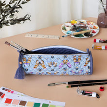 Load image into Gallery viewer, Aurora Quilted Pencil Pouch
