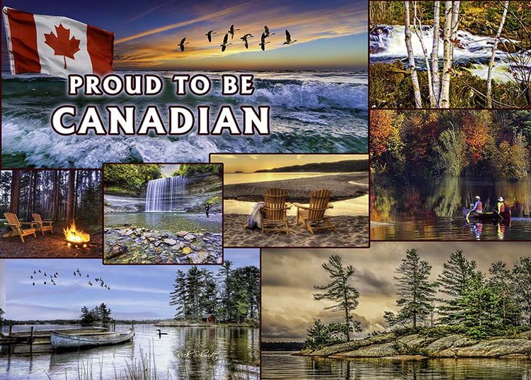 Proud To Be Canadian 1000 Piece Puzzle