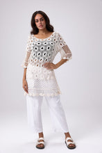 Load image into Gallery viewer, Robyn Cream Crochet Coverup
