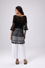 Load image into Gallery viewer, Robyn Black Crochet Coverup
