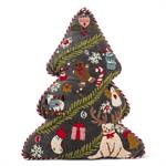 Decorated Christmas Tree Pillow