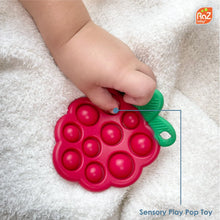 Load image into Gallery viewer, RaZberry Pop Silicone Teether
