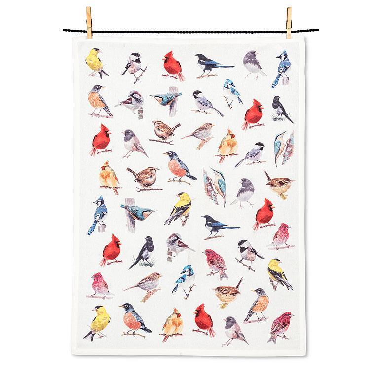 North American Birds Kitchen Towel