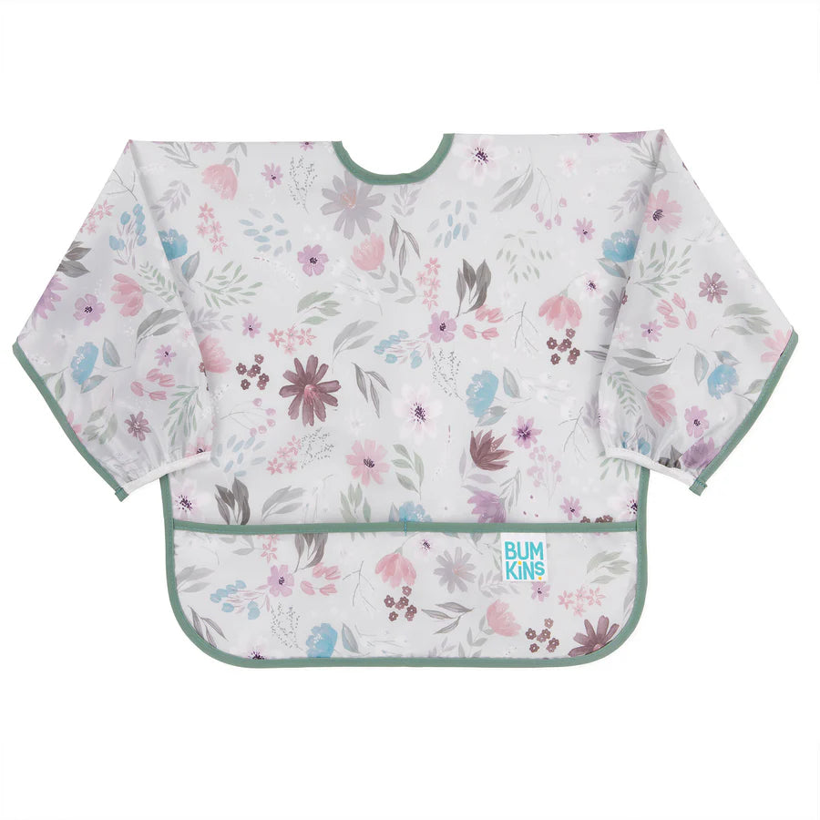 Sleeved Bib - Floral