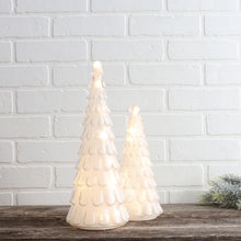 Load image into Gallery viewer, White Sugar Glass Led Tree - Assorted
