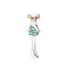 Load image into Gallery viewer, Millie Mantel Mice Ornament
