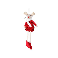 Load image into Gallery viewer, Madeline Mantel Mice Ornament
