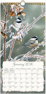 Songbirds 2026 Lang Vertical Calendar