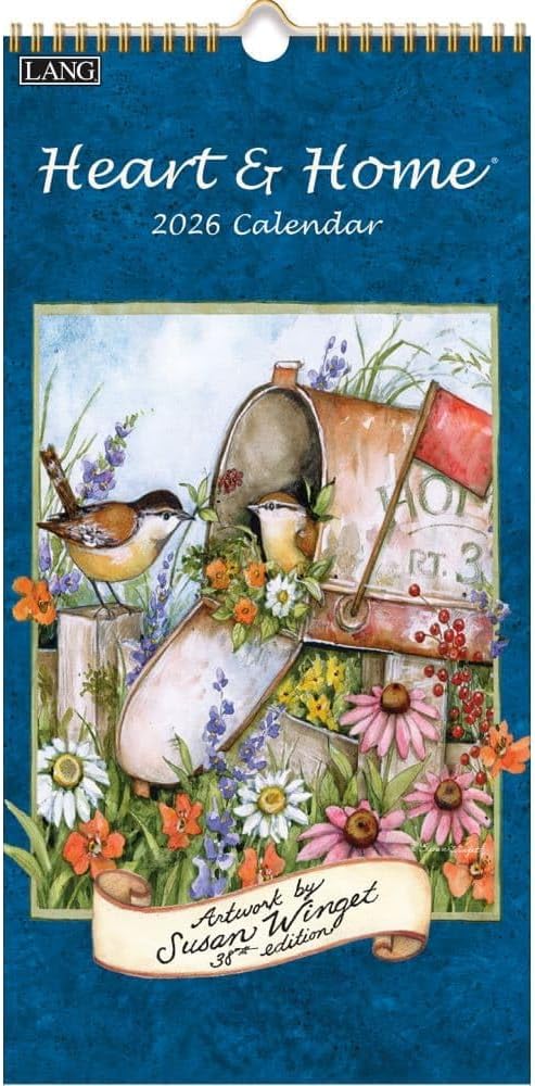 Heart & Home 2026 Lang Vertical Calendar