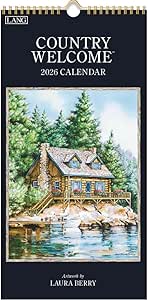 Country Welcome 2026 Lang Vertical Calendar