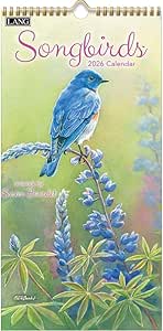 Songbirds 2026 Lang Vertical Calendar