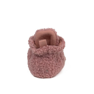 Snap Bootie - Sherpa Pink