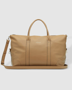 Alexis Eddie Weekender Travel Bag - Latte