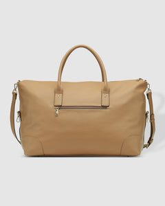 Alexis Eddie Weekender Travel Bag - Latte