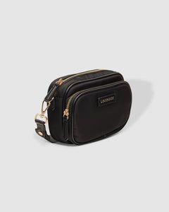 Cali Nylon Crossbody Bag - Black