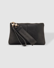 Load image into Gallery viewer, Mimi Logo Wristlet - Black

