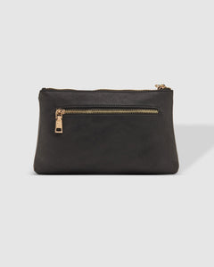 Mimi Logo Wristlet - Black