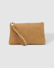 Load image into Gallery viewer, Mimi Logo Wristlet - Camel
