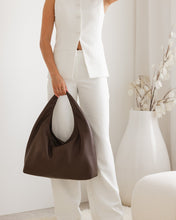 Load image into Gallery viewer, Monaco Shoulder Bag - Chocolate
