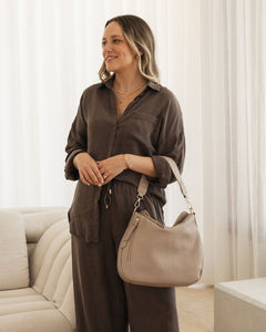 Nadia Shoulder Bag - Malt