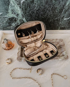 Rita Jewelry Case - Black