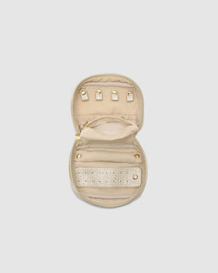 Rita Jewelry Case - Champagne