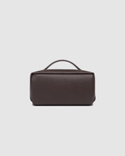 Load image into Gallery viewer, Ellis Makeup Bag - Chocolate
