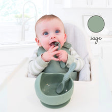 Load image into Gallery viewer, Infant Training Spoons For Self Feeding - Sage
