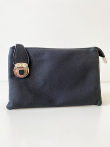 Black Textured Skyla Bag