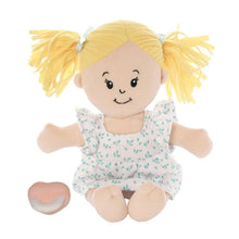 Load image into Gallery viewer, Love, Stella - Doll 12.5" - Peach With Blonde Pigtails
