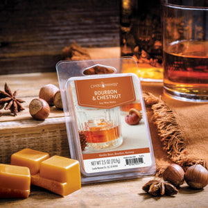 Bourbon and Chestnut Wax Melts