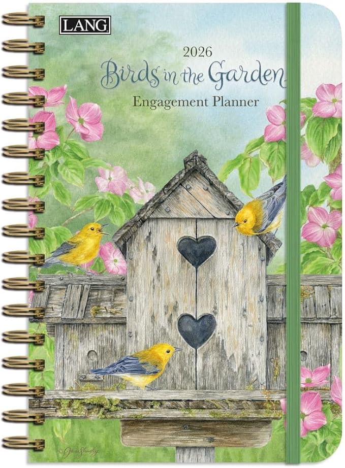 Birds In The Garden Engagement Planner 2026