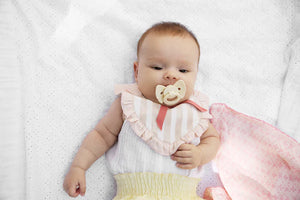 Binky Bow - Oat White