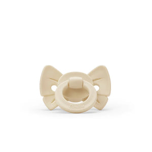 Binky Bow - Oat White