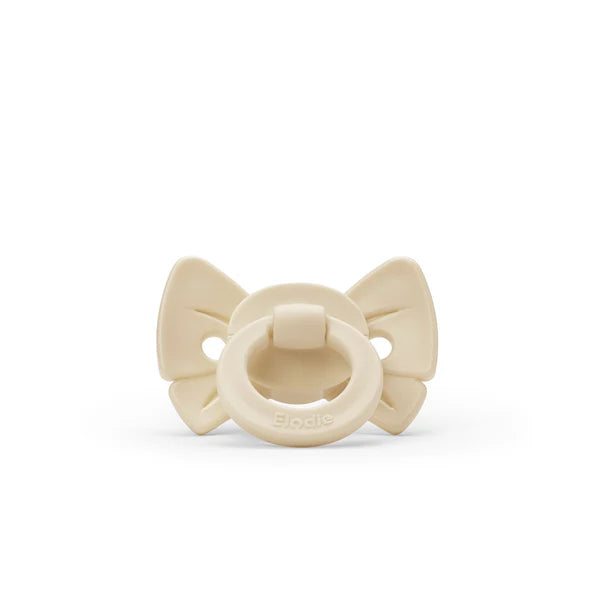 Binky Bow - Oat White