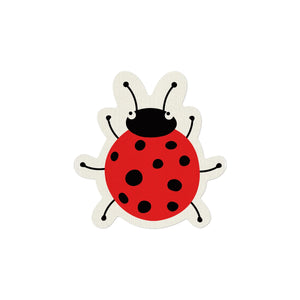 Lady Bug Shaped Sponge Cloth