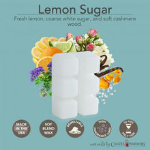 Load image into Gallery viewer, Lemon Sugar Wax Melts
