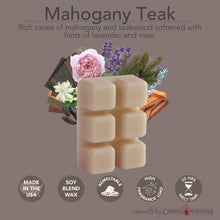 Load image into Gallery viewer, Mahogony Teak Wax Melts
