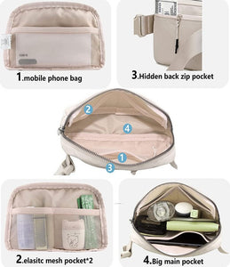 Lavender Waterproof Belt Bag