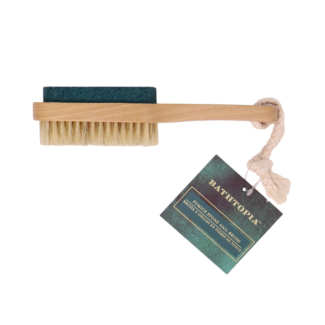 Pumice Stone Nail Brush Duo