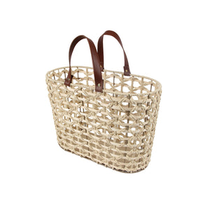 Breeze Woven Totes With Straps - Assorted