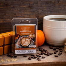 Load image into Gallery viewer, Vanilla Pumpkin Latte Wax Melts
