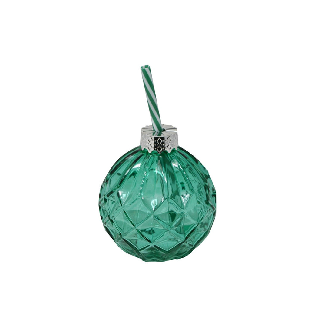 Set of 2 Green Cocktail Balls