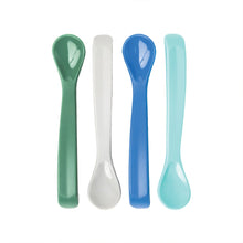 Load image into Gallery viewer, Silicone Spoon 4PK - Green Grey Blue
