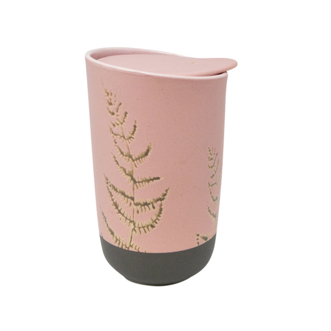 Fern Ceramic Travel Mug