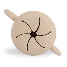 Load image into Gallery viewer, Silicone Snack Cup For Babies, Toddlers &amp; Kids - Almond
