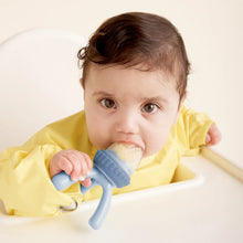 Load image into Gallery viewer, Lullaby Blue Silicone Fresh Food Feeder
