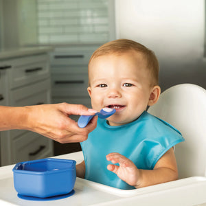 Silicone Spoon 4PK - Green Grey Blue