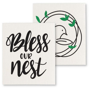 Bless Our Nest Swedish Dishcloths - Set of 2